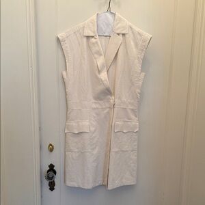 Marie Oliver Cream Mini Dress